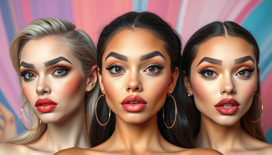 Viral Cosmetic Surgery Trends: Cartoon showcasing exaggerated features.
