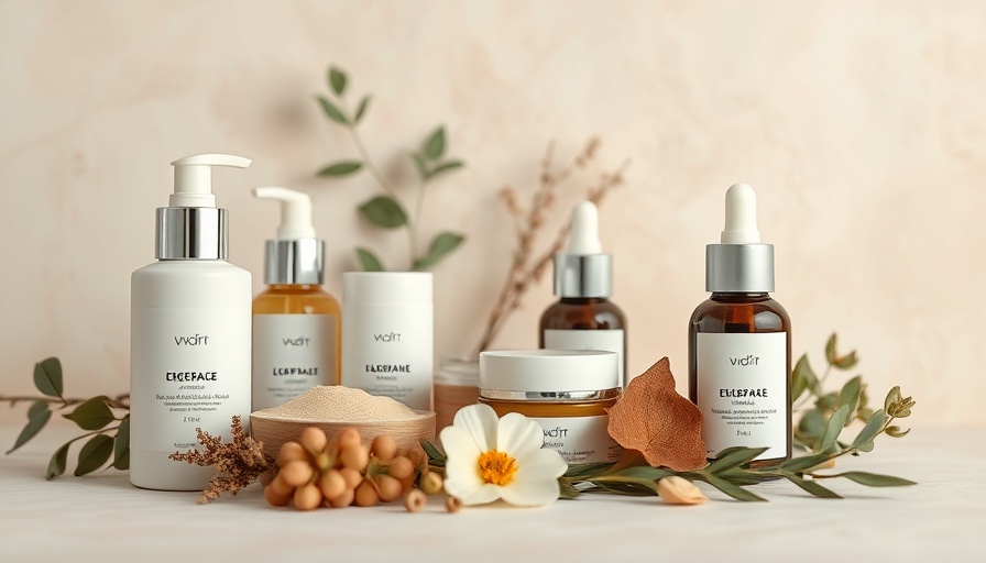 Colibri Skincare Erfahrungen: organic products close-up.