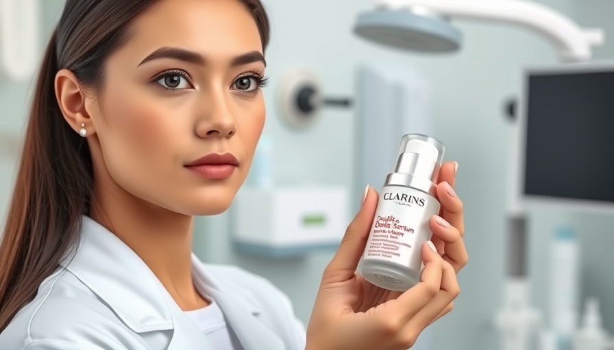 Dermatologists Review Clarins Double Serum in clinical setting.