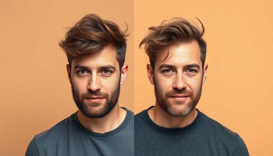 Reverse Hair Loss Solutions comparison of hair conditions.