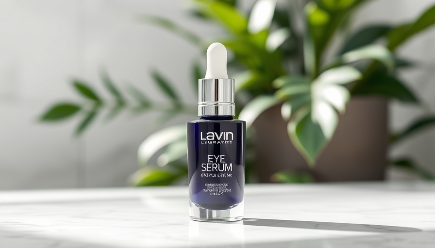 Best Eye Serum for Wrinkles on marble countertop with spa ambiance.