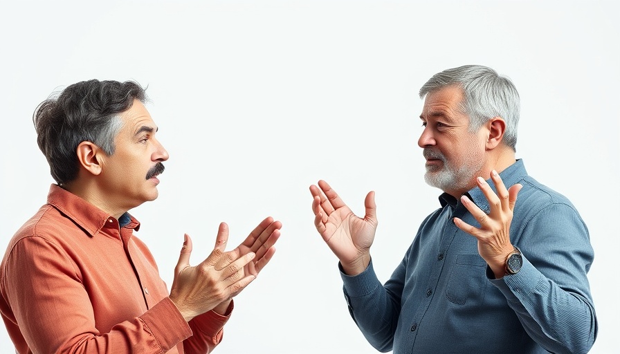 Plastic surgery emotional impact discussion between two individuals