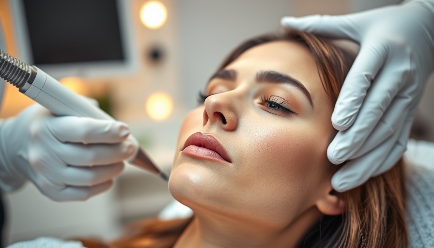 Calm woman at best laser hair removal clinic in Atlanta