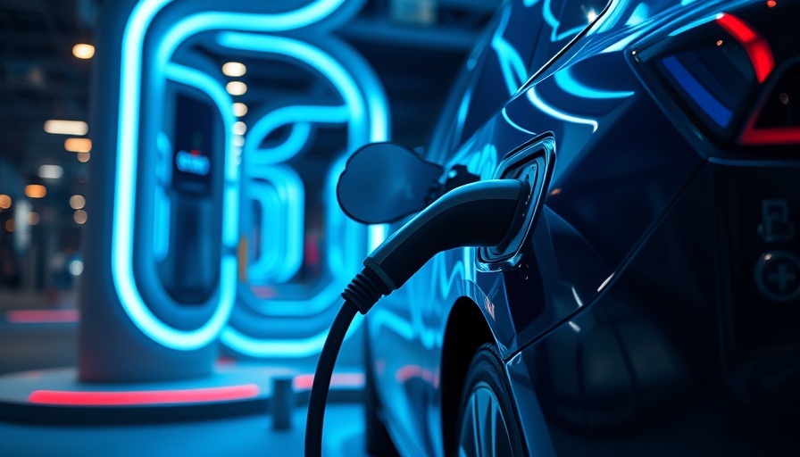 Electric vehicle charging at futuristic EV station; ZEV mandate changes.