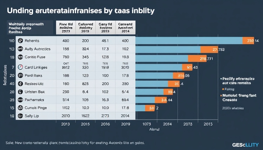 Chart displaying UK automotive franchise profitability rankings.
