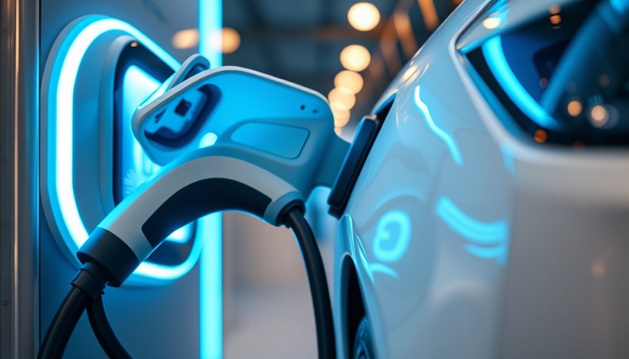 Electric vehicle charging in neon glow, number of vehicles on UK roads.