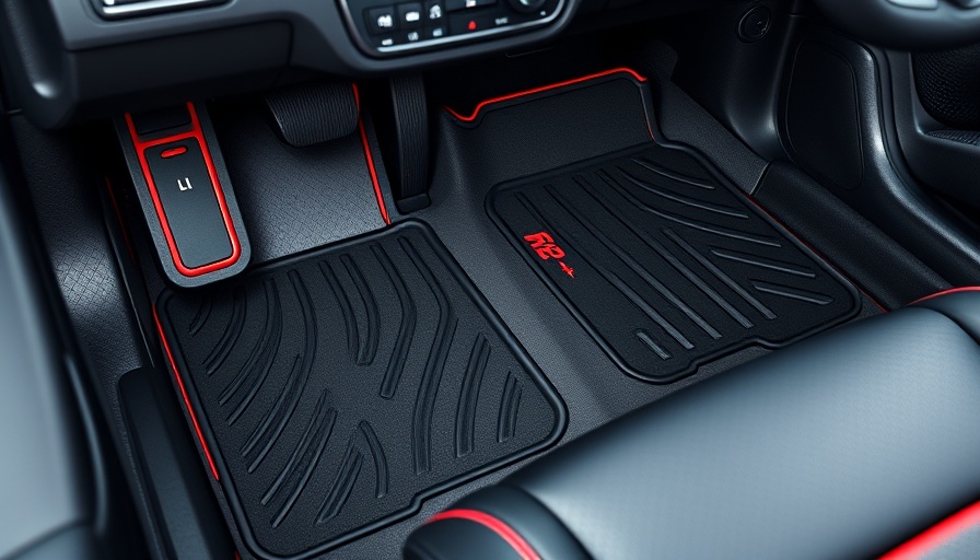 Premium floor mats for your Mercedes-Benz in a luxury car interior.