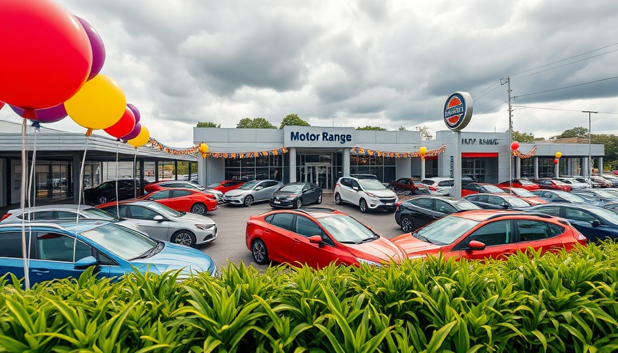Motor Range aquires Manchester Car Shop showcasing vibrant dealership scene.