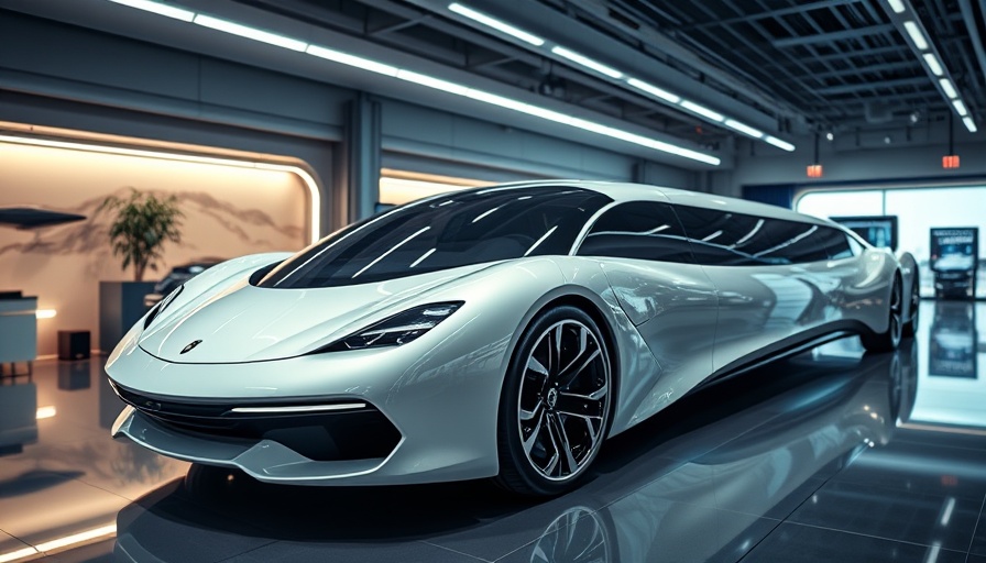 Futuristic first-class limousine showcasing advanced design.