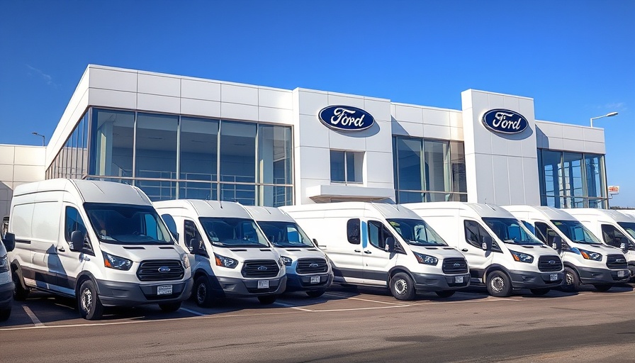 TrustFord Transit Centre Craigavon featuring Ford vans.