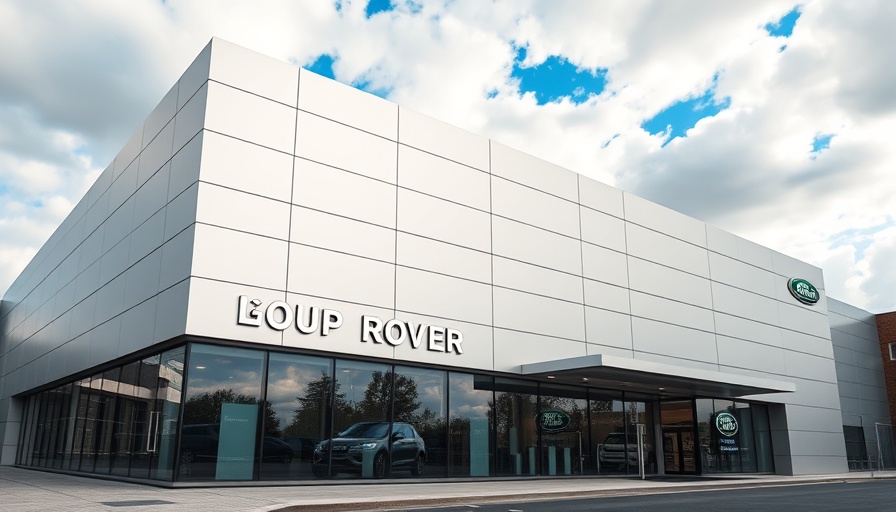 Sleek commercial building for UK gross profits and turnover Q1 2025.