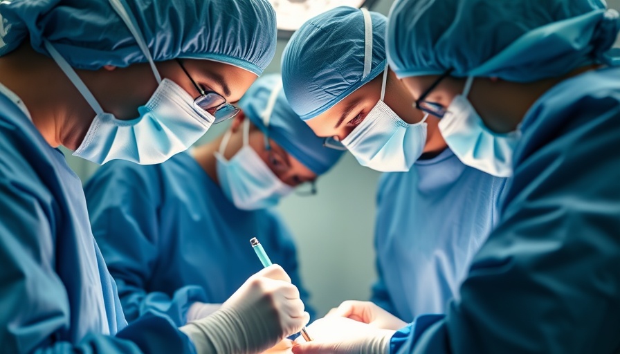 Surgical team performing in operating room, related to your rights after a car accident.