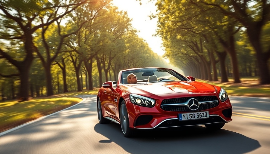 2026 Mercedes-Maybach SL680 on a scenic drive