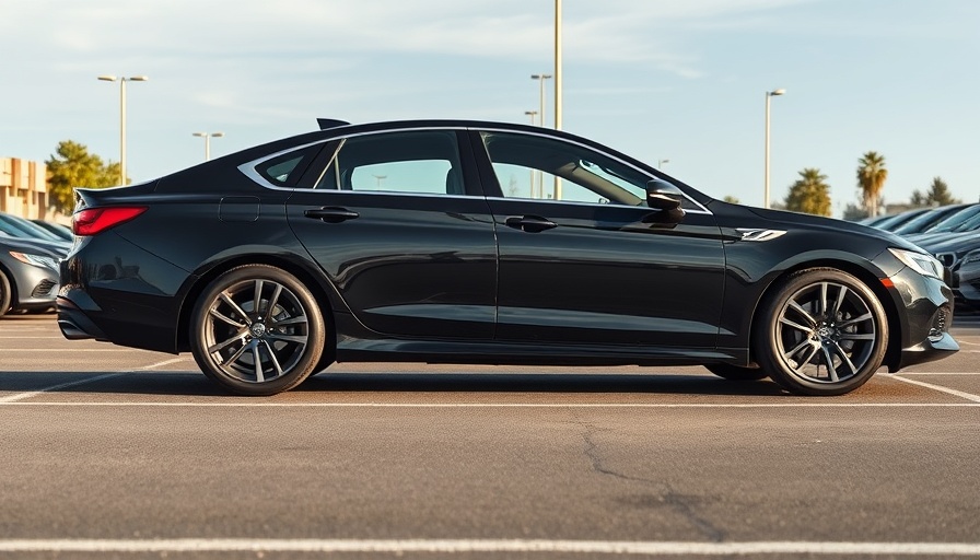 Modern sedan with extended warranty potential.