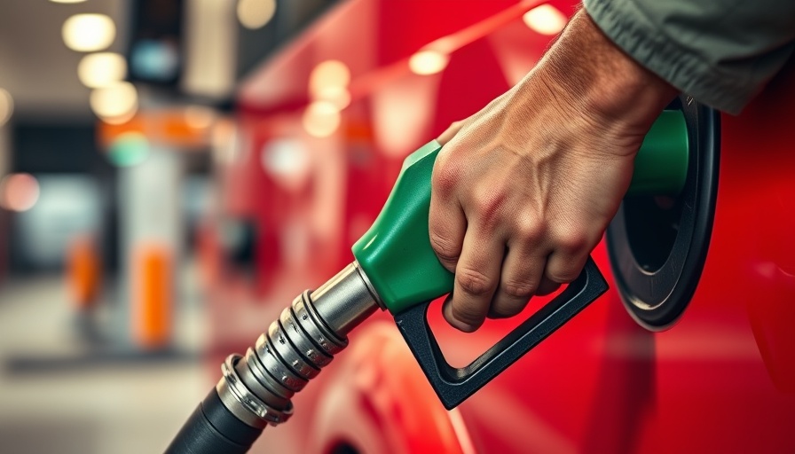 Close-up of diesel fueling process, highlighting quality suppliers.