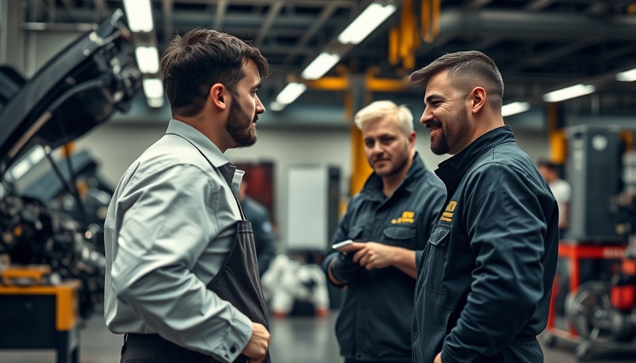 Magazine cover showing stress impacts on automotive workers.