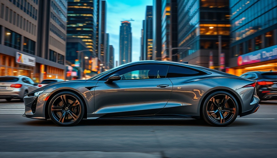 Sleek modern car parked in urban setting, Best Cars Under $50,000 for 2025.