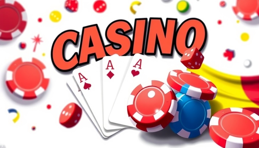 Luxurious experience of online gaming with vibrant casino elements.