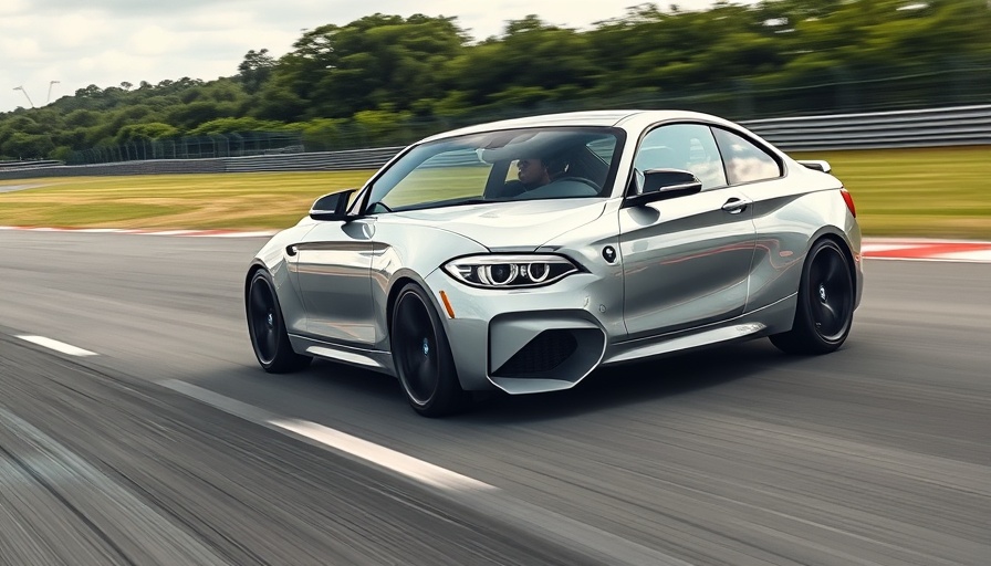 BMW M2 CS speeding on track, highlighting pricing and specs.