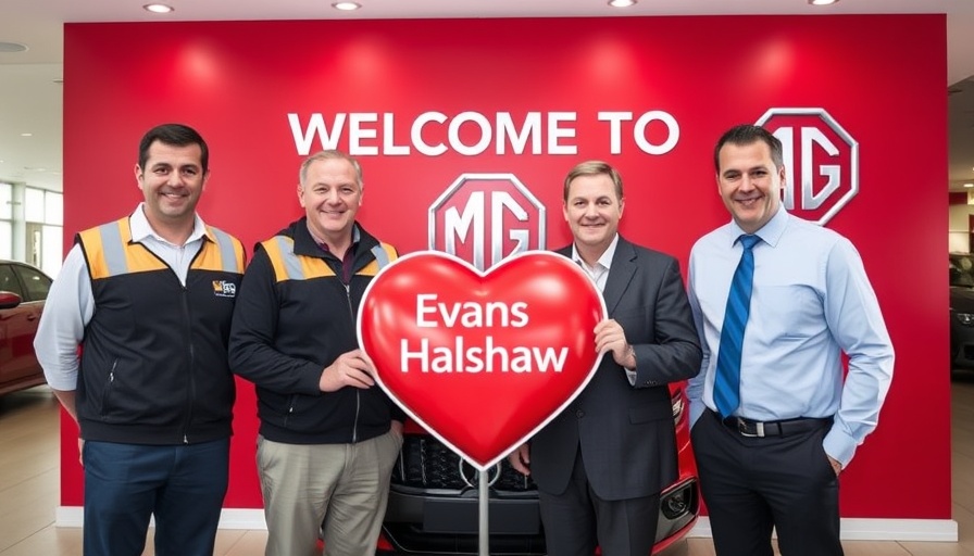 Evans Halshaw expansion with MG in Hull and York event at dealership