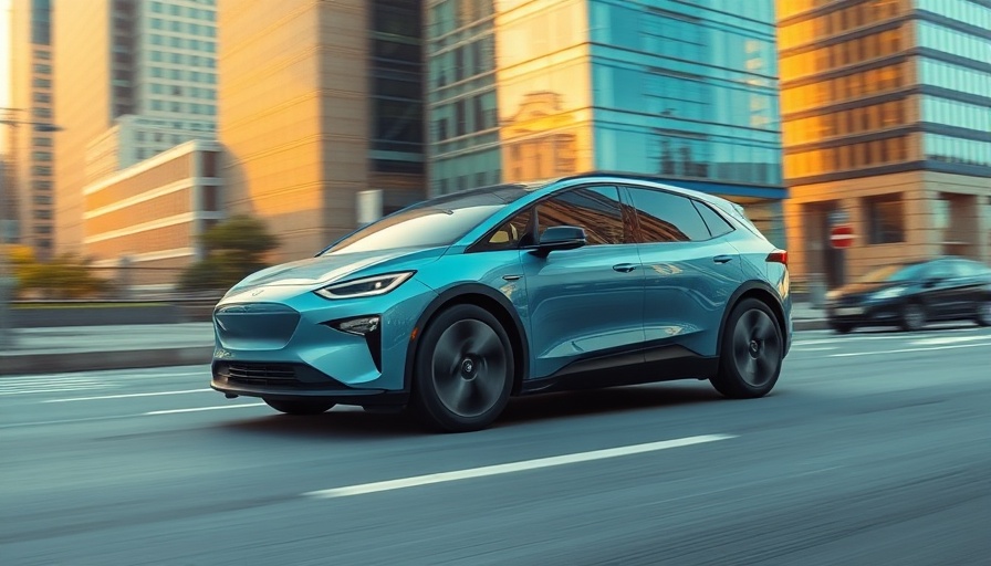 2026 BMW i4 electric vehicle cruising down city street