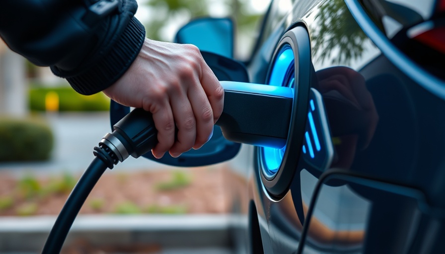 Electric car charging at station, highlighting best breakdown service provider.