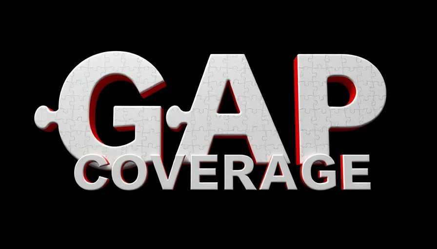 3D GAP Coverage text in puzzle concept for GAP Insurance Payouts.