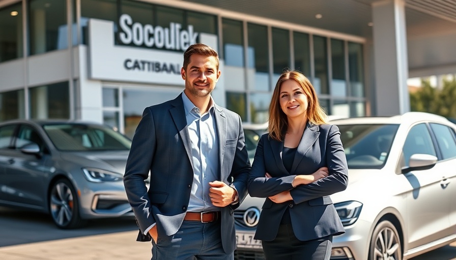Holden Renault King's Lynn professionals in front of dealership