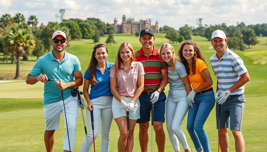 Bowker BMW sponsors Preston Golf Club Junior Team on golf course.