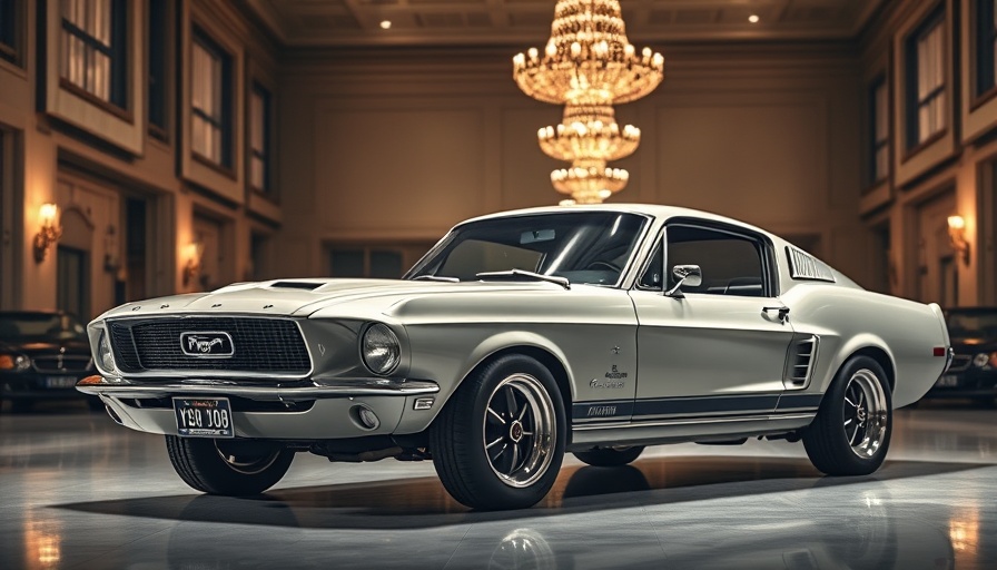 1967 Ford Mustang Zagato at auction with classic design.