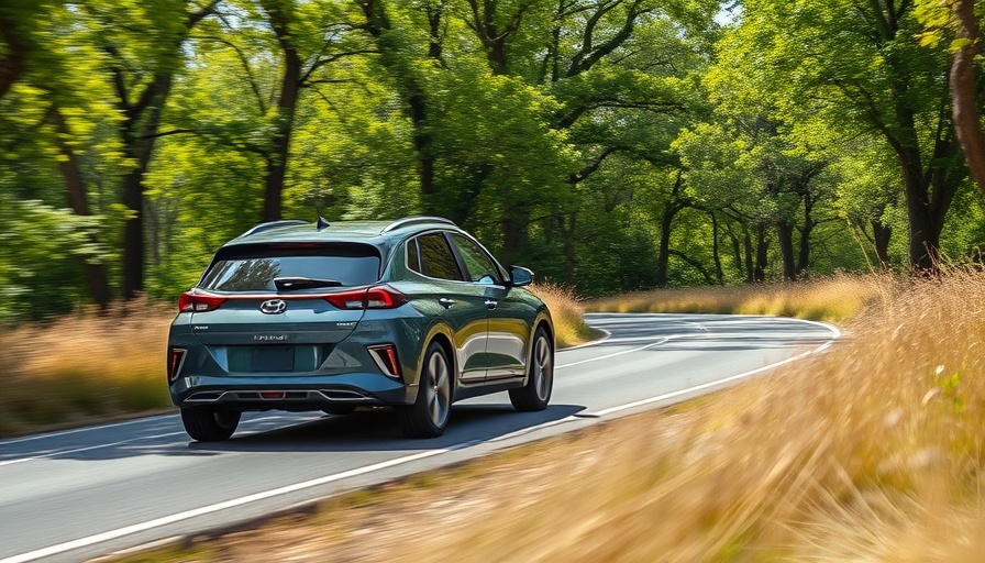 Hyundai Ioniq 9 specifications: sleek SUV in motion under bright daylight.