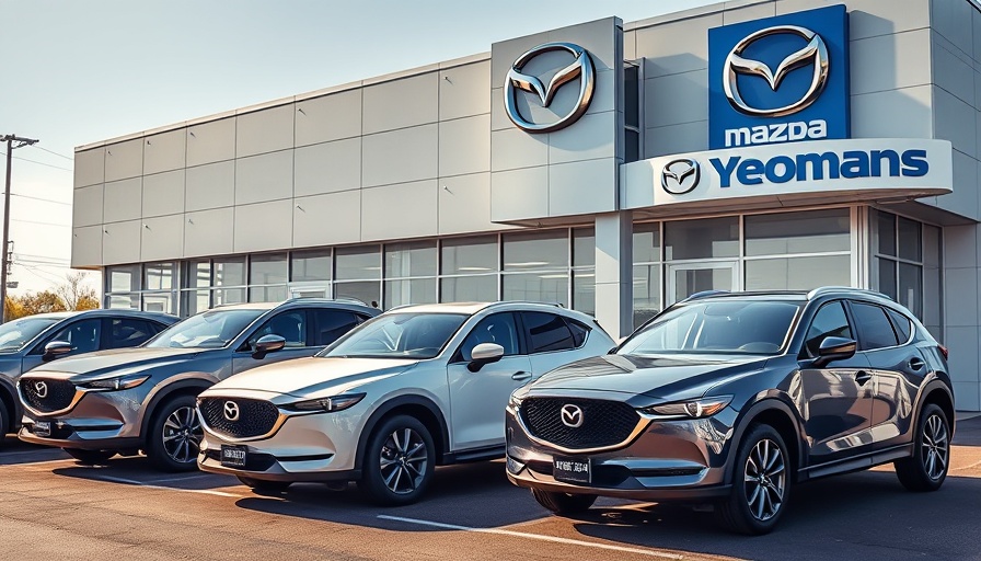 Mazda SUVs at Yeomans Group Mazda franchise in Bexhill dealership.
