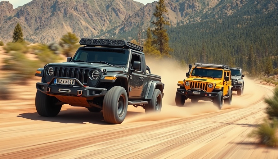Exciting off-road SUV adventures across desert and forest landscapes.