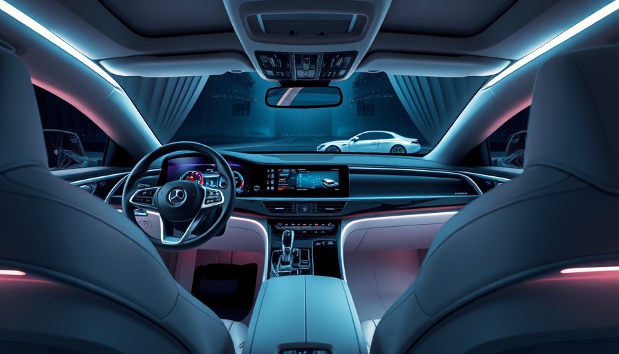 Luxurious modern car interior of the fastest electric Vauxhall, sleek design.