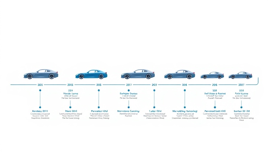 Mercedes model launch timeline 2025-2027 chart.
