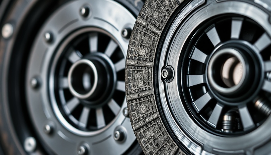 Exedy Clutches close-up showcasing detailed gear shifting mechanics.