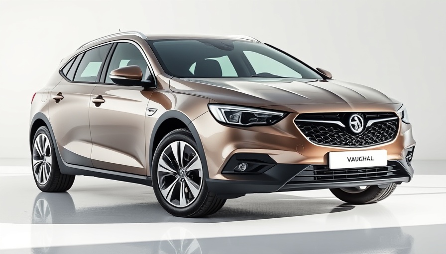 Vauxhall Grandland showcased, highlighting sales event savings.