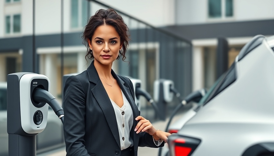 Arnold Clark Electric Car Grant promotion with woman charging electric car.
