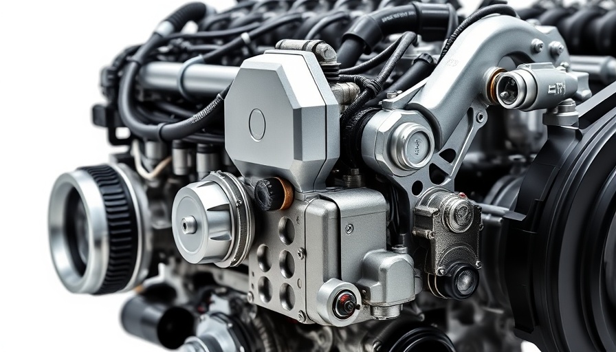 Intricate 6.6 Duramax Diesel engine displaying components.