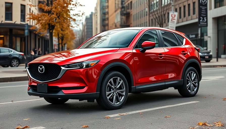 2026 Mazda CX-50 Hybrid parked in urban setting