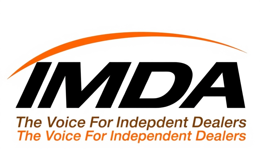 IMDA warns dealers to follow code logo with orange line.
