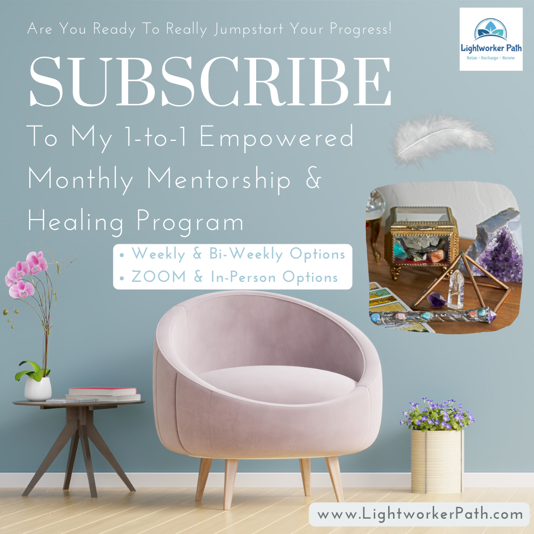 lightworker Monthly Mentorship Healing Program