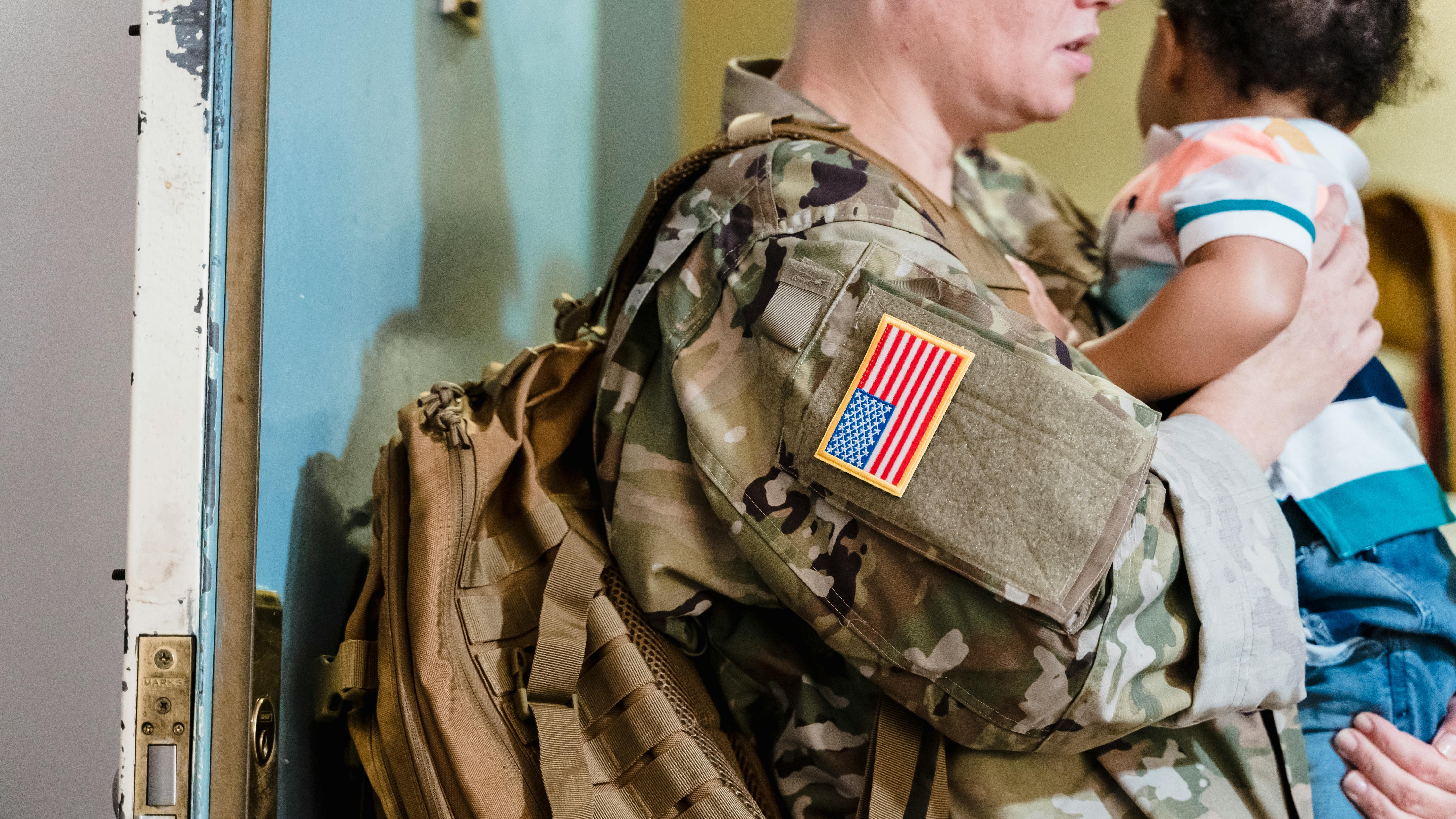 Army officer portrait highlighting veteran challenges in civilian jobs.
