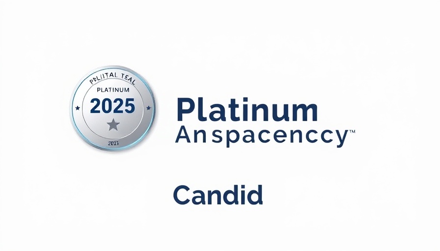 Candid's Platinum Seal of Transparency 2025 badge for nonprofits.