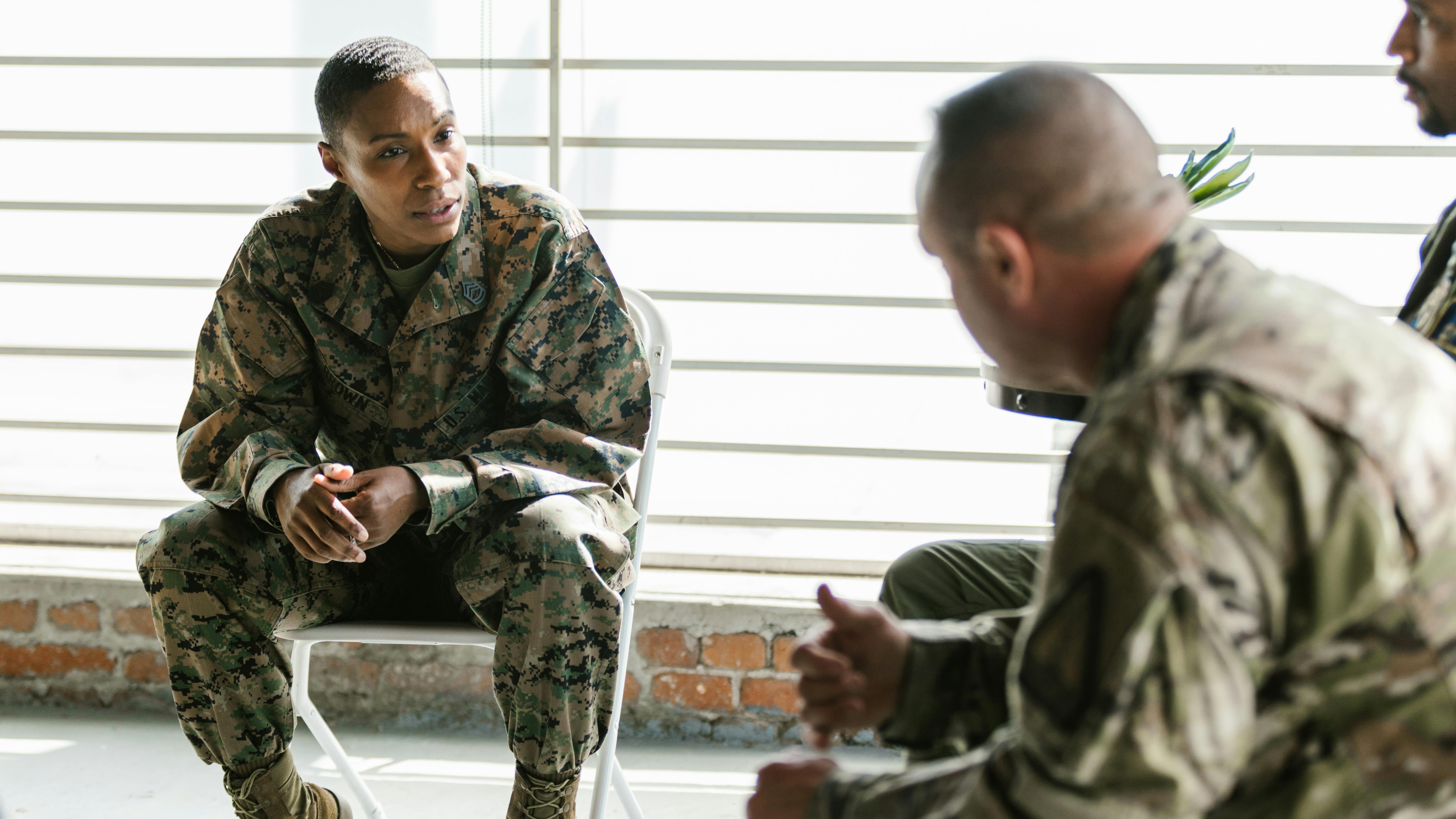 Operation: Job Ready Veterans participant smiling in a cozy room.