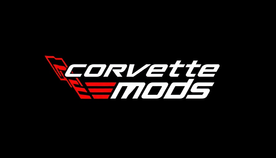 Corvette Mods logo on a black background