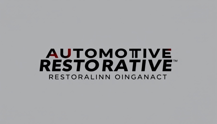 Automotive Restoration Market Organization logo design