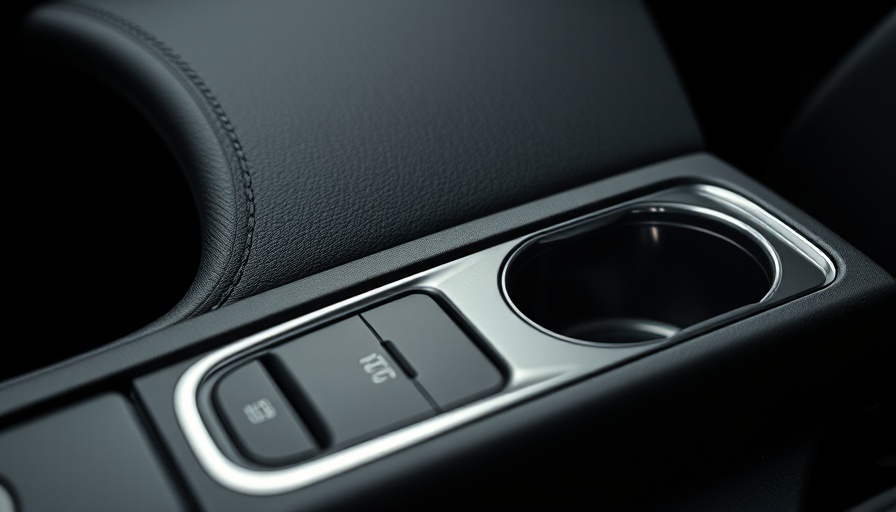 2026 Corvette interior panel changes with sleek design and cup holders.