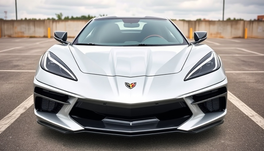 2024 Chevrolet Corvette for sale parked in a lot.