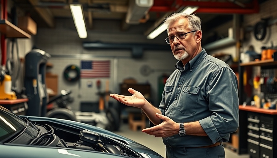 Man explaining how to install a 2.5 stage carbon fiber front splitter.